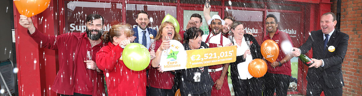 2.5 Million EuroMillions Prize Won in Donabate